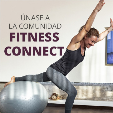 Inscripción en la comunidad Fitness Connect.
