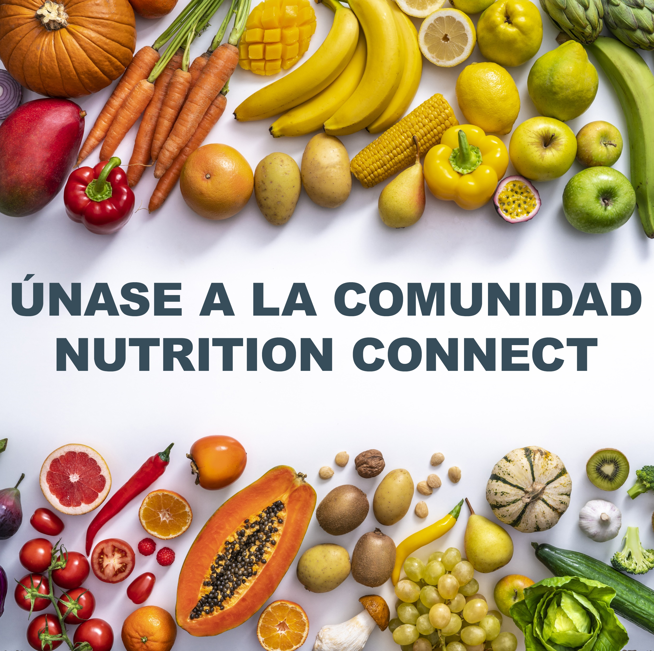 Inscripción en la comunidad Nutrition Connect.