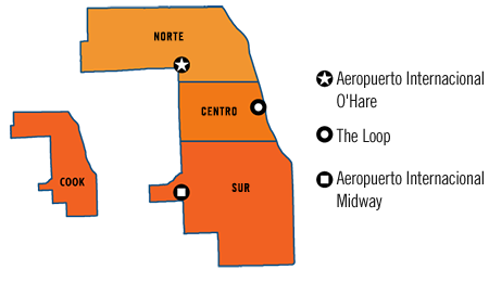 Illinois, regiones 4, 5, 6