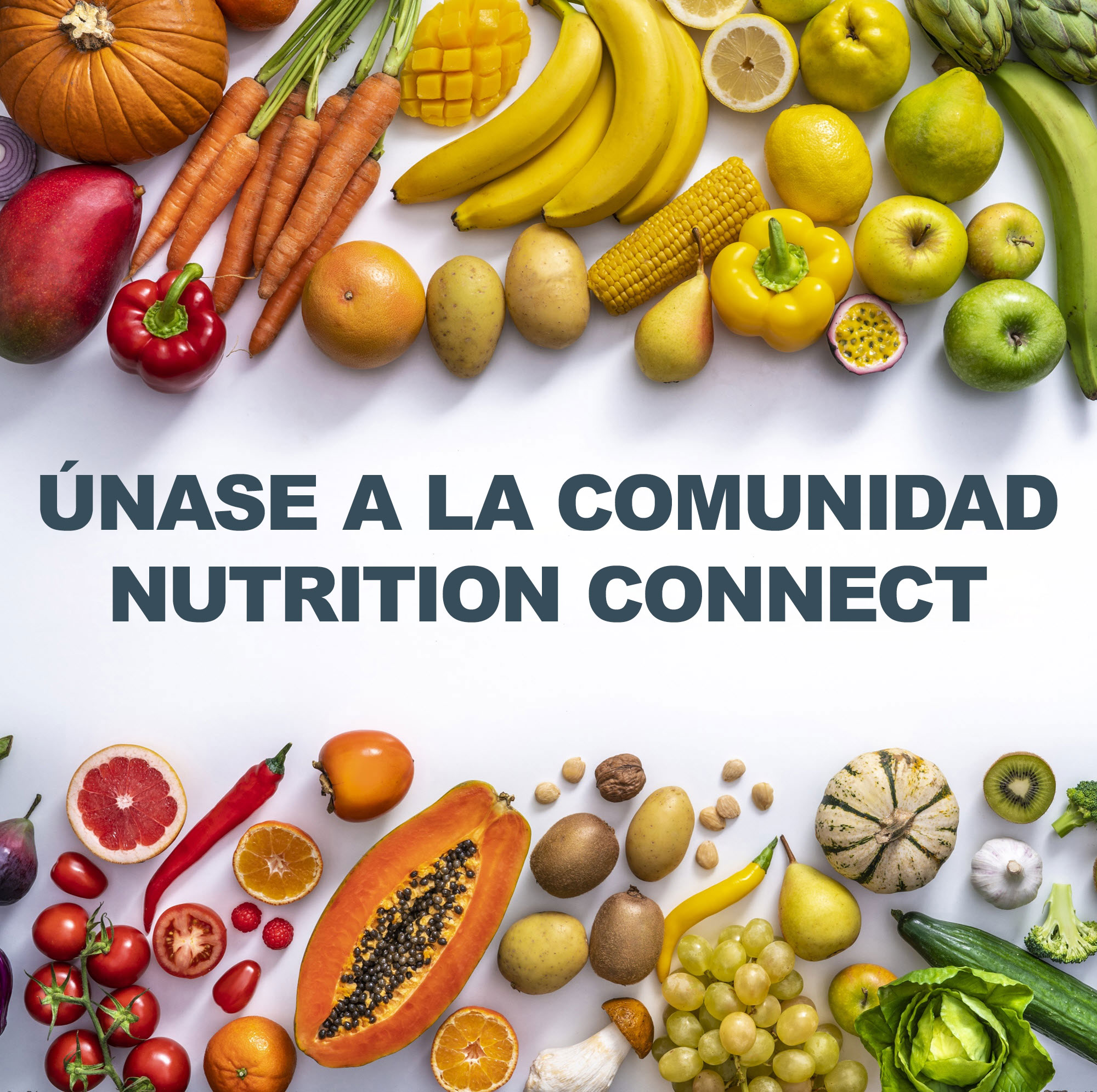 Inscripción en la comunidad Nutrition Connect.